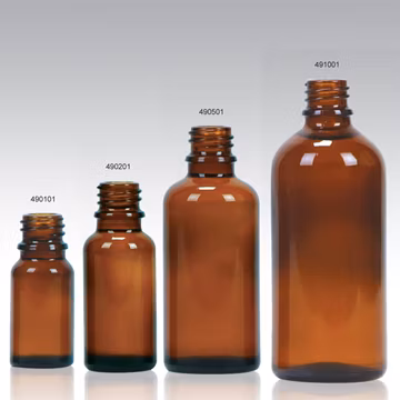 1ml 1.5ml 2ml 管状ガラスバイアル 香水用クリアカラー